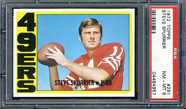 1972 Topps Steve Spurrier