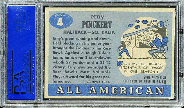 1955 Topps All-American Pinckert