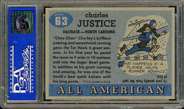 1955 Topps All-American Justice