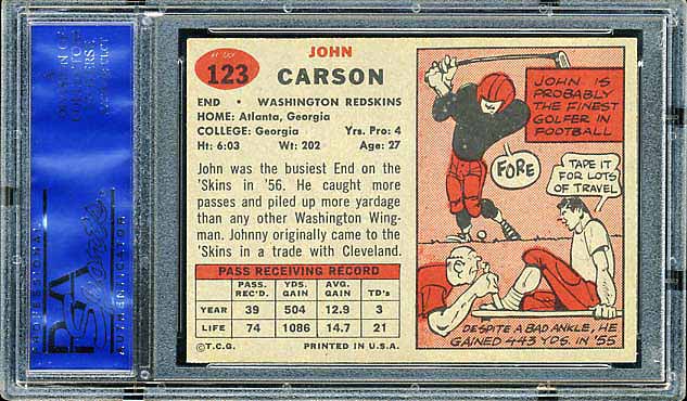 1957 Topps Carson