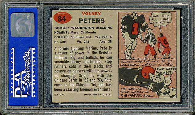1957 Topps Peters
