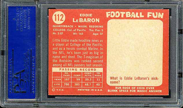 1958 Topps LeBaron