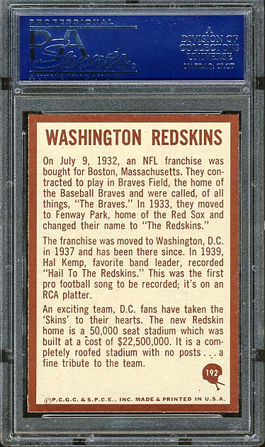 1967 Redskins Insignia
