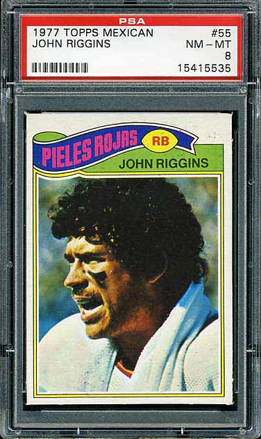 1977 Topps Mexican Riggins