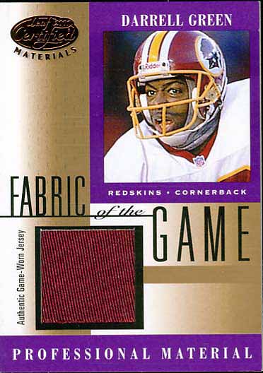 Darrell Green Jersey Card