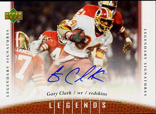 Gary Clark Autograph