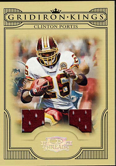 Clinton Portis Jersey Card