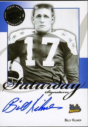 Billy Kilmer Autograph